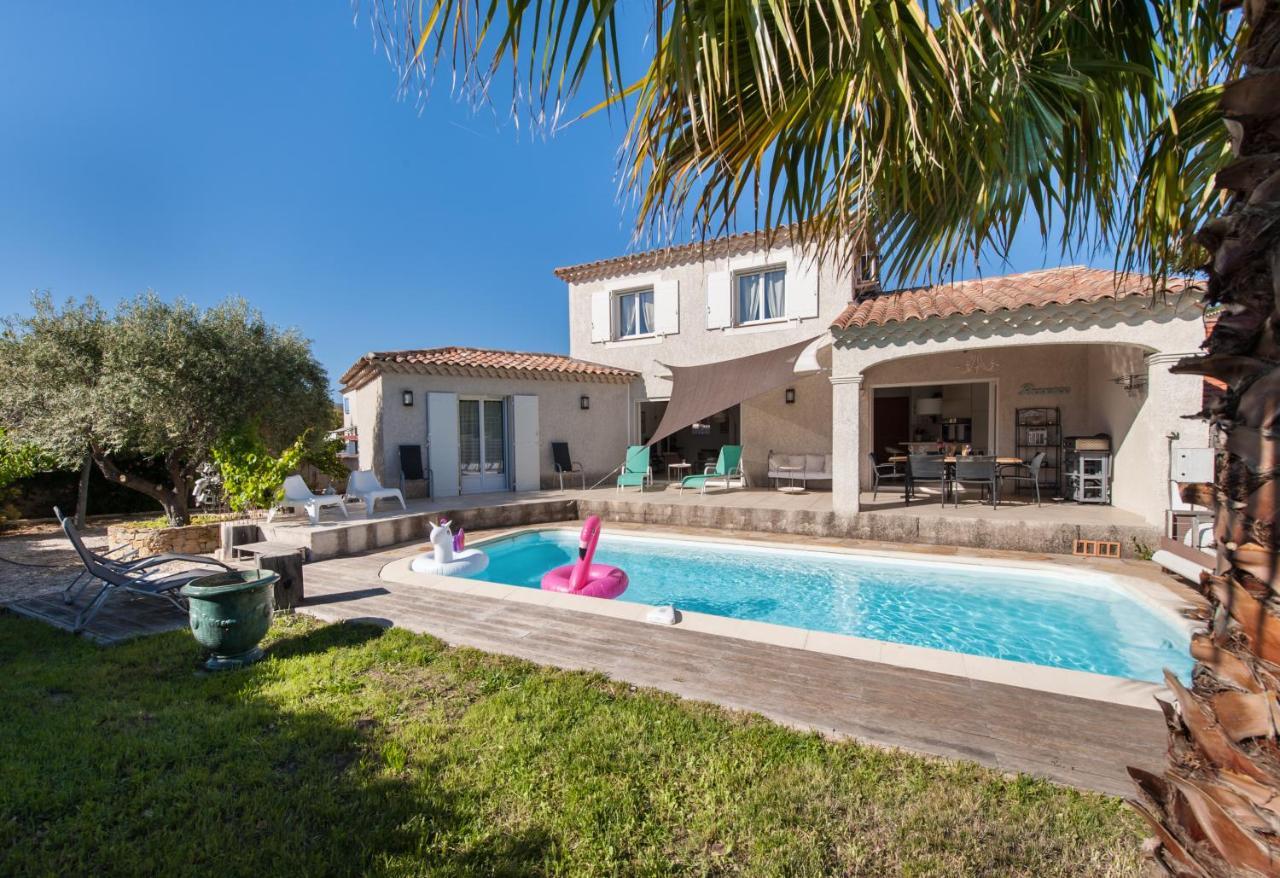 Villa Deidiere 6Pers/Piscine/Petanque/Clim Saint-Cyr-sur-Mer Buitenkant foto