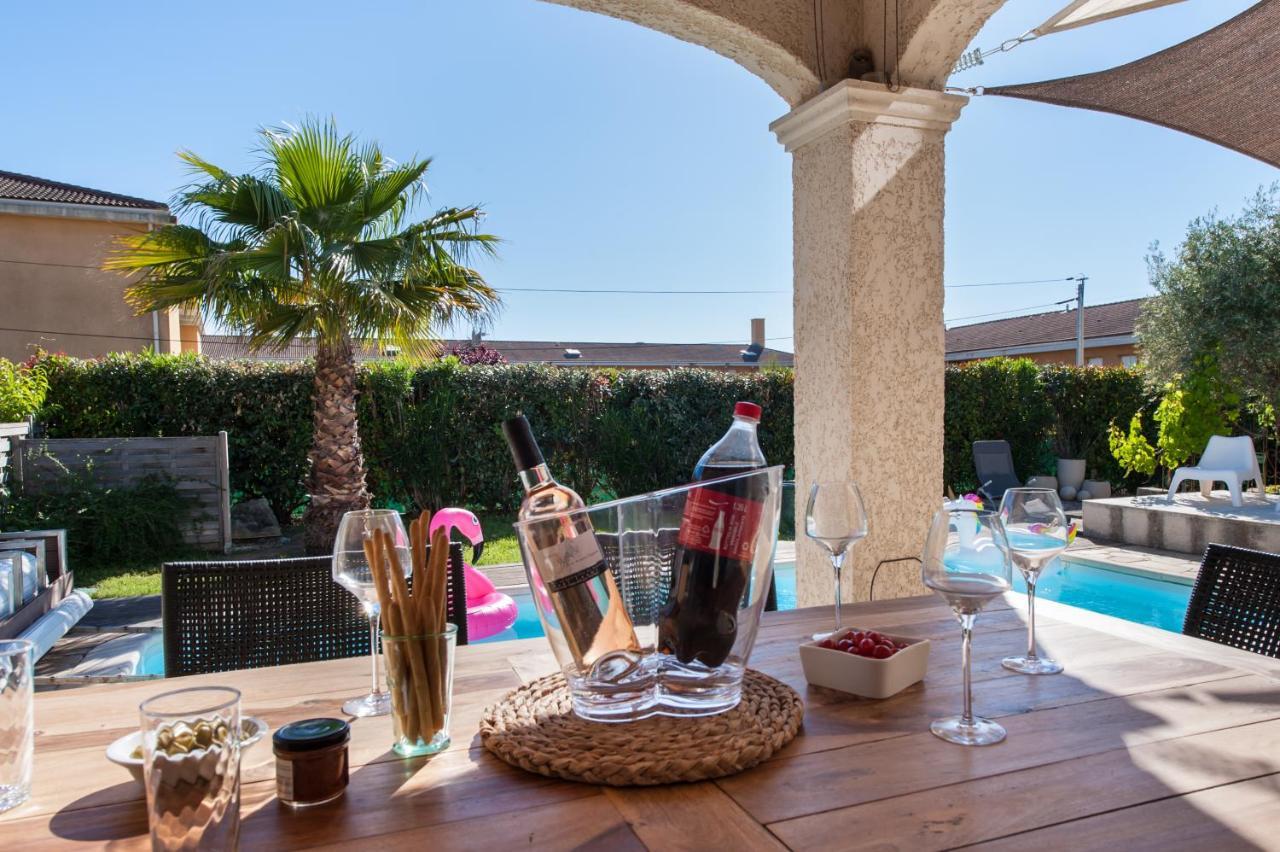 Villa Deidiere 6Pers/Piscine/Petanque/Clim Saint-Cyr-sur-Mer Buitenkant foto