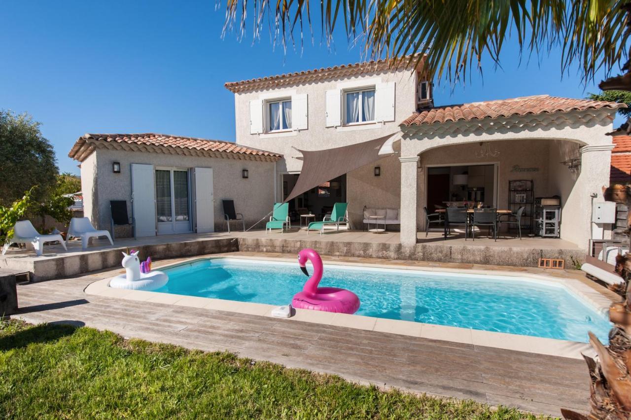 Villa Deidiere 6Pers/Piscine/Petanque/Clim Saint-Cyr-sur-Mer Buitenkant foto