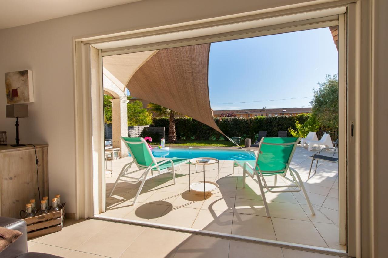 Villa Deidiere 6Pers/Piscine/Petanque/Clim Saint-Cyr-sur-Mer Buitenkant foto